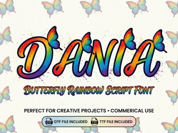 Bring Whimsy to Your Projects with the Dania Font