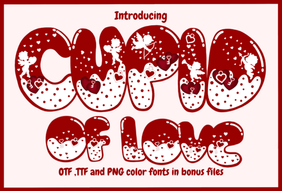 Cupid of Love: A Font for Hearts and Crafts