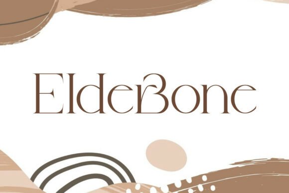 Elderbone: The Quiet Luxury of Modern Serif Typography