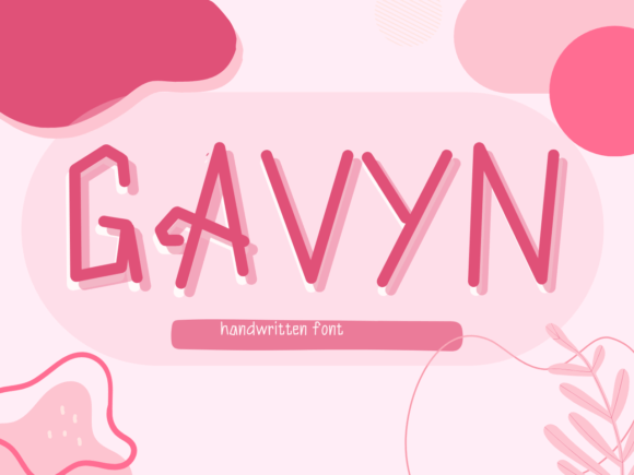 Gavyn: The Handwritten Font That Brings Designs to Life