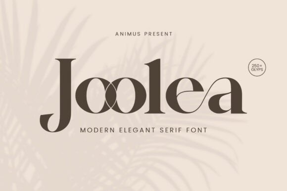 Joolea: A Typeface for Modern Luxury Branding