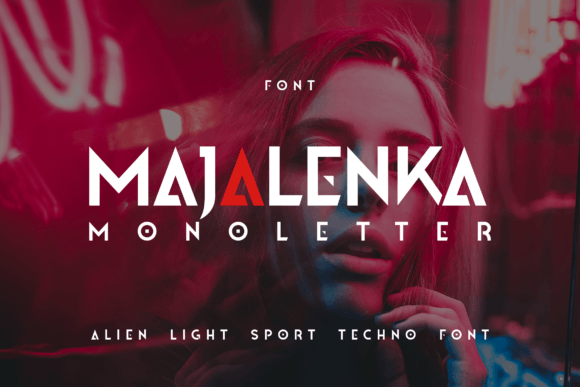Majalenka Monoletter: A Sharp Edge for Modern Design