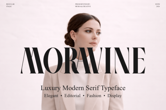 Moravine: The Modern Serif for Quiet Luxury