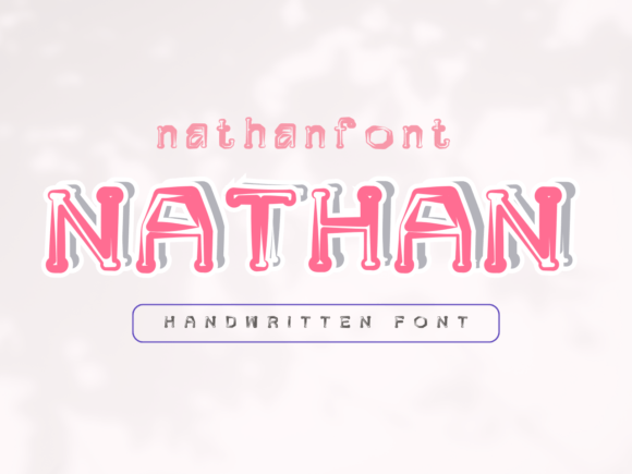 Nathan: The Friendly Font for Every Creative Project