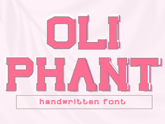 Oliphant: A Handwritten Font for Authentic Branding