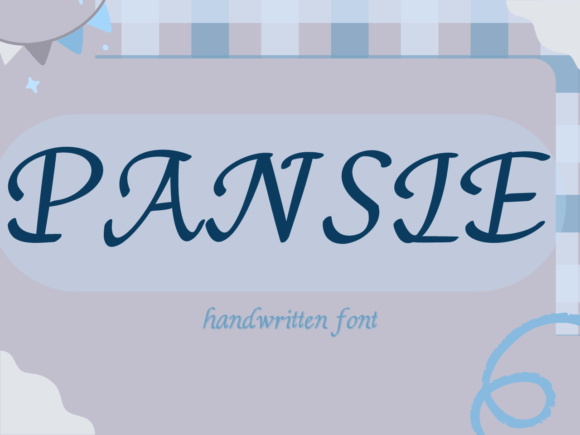 Pansie: A Handwritten Font for Genuine Connection