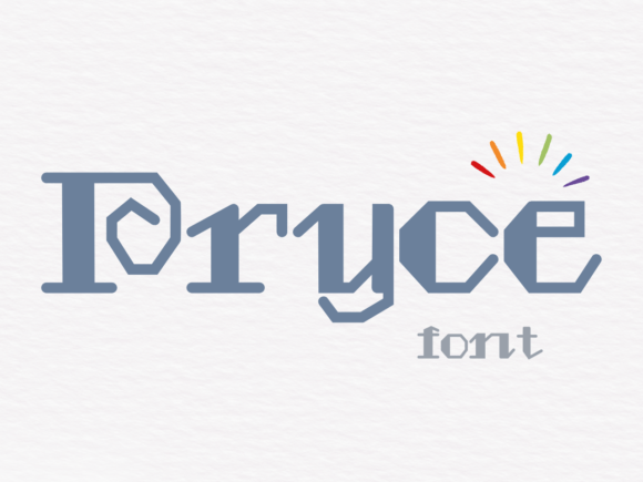 Pryce: The Joyful Display Font for Modern Designs