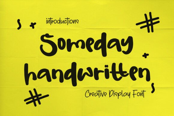 Someday Handwritten: Your Go-To for Cozy, Authentic Design