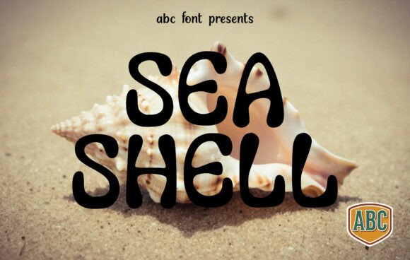 The Sea Shell Typeface: A Wave of Whimsical Design