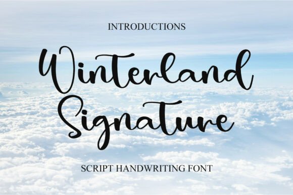 Winterland Signature: A Font for Gentle, Human Connection